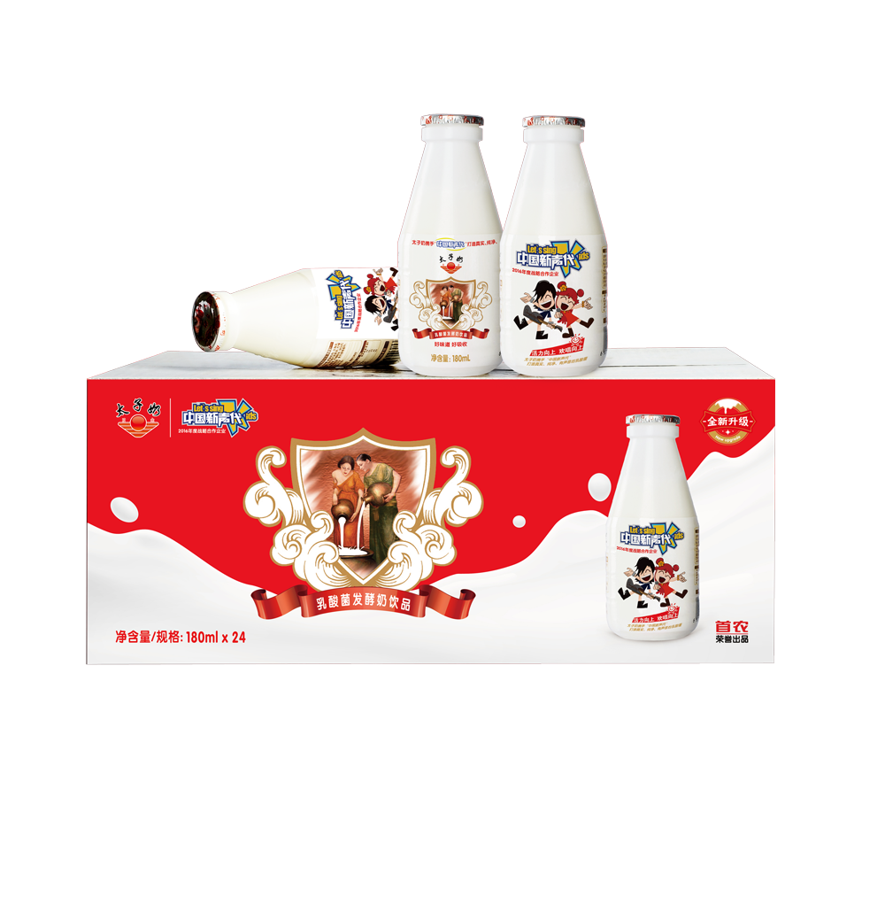 【go云易商城】太子奶180ml发酵乳酸菌24瓶/件