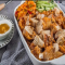 蜜汁脆皮鸡大份 煎蛋 虎邦酱 配菜 拌饭酱